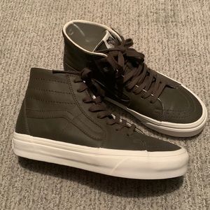 NEW Vans Sk8-hi Tapered Soft Leather